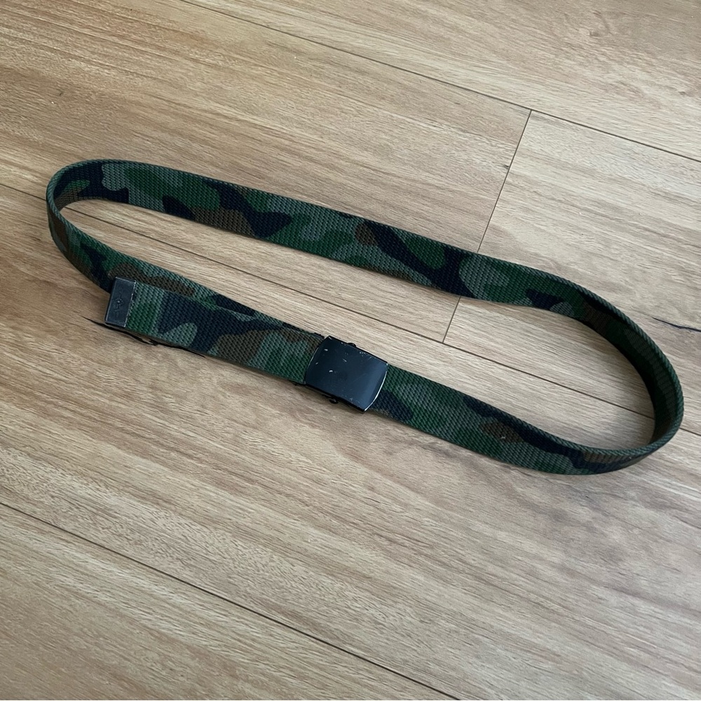 Men's Camouflage Belt